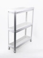 CARRITO MULTIFINCION 3 ESTANTES BLANCO