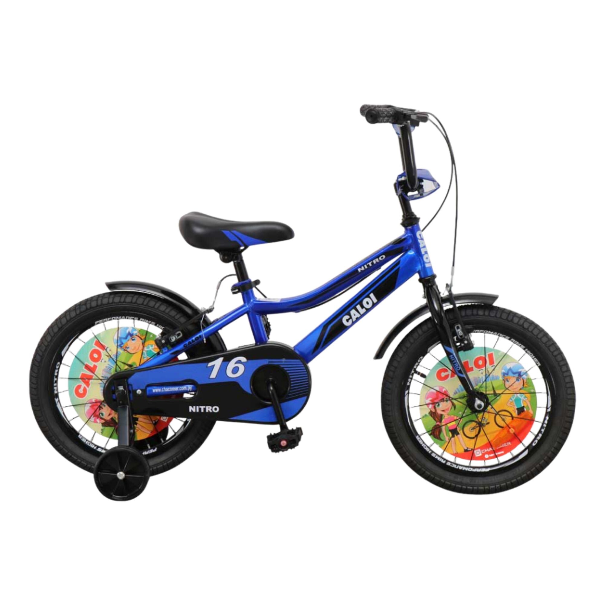 Bicicleta Caloi Nitro Aro 16" - Azul