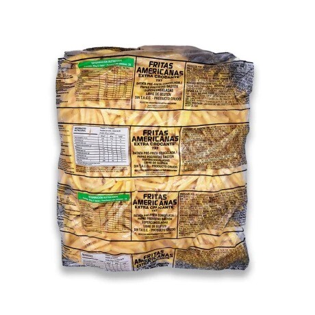 PAPA FRITA AMERICANA EXTRA CROCANTE 7MM 2,25 KGS PAPA FRITA AMERICANA EXTRA CROCANTE 7MM 2,25 KGS