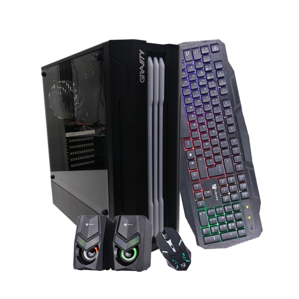 PC GAMER Reacond. AMD Ryzen 5 4600. RAM 8GB. Disco Sólido NUEVO 512GB. Gráficos AMD Radeon Vega 6. Win11 