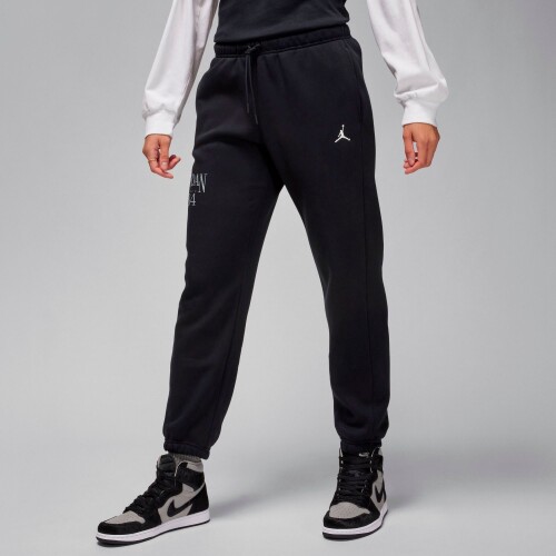Pantalón Jordan Broklyn Fleece de Mujer Negro