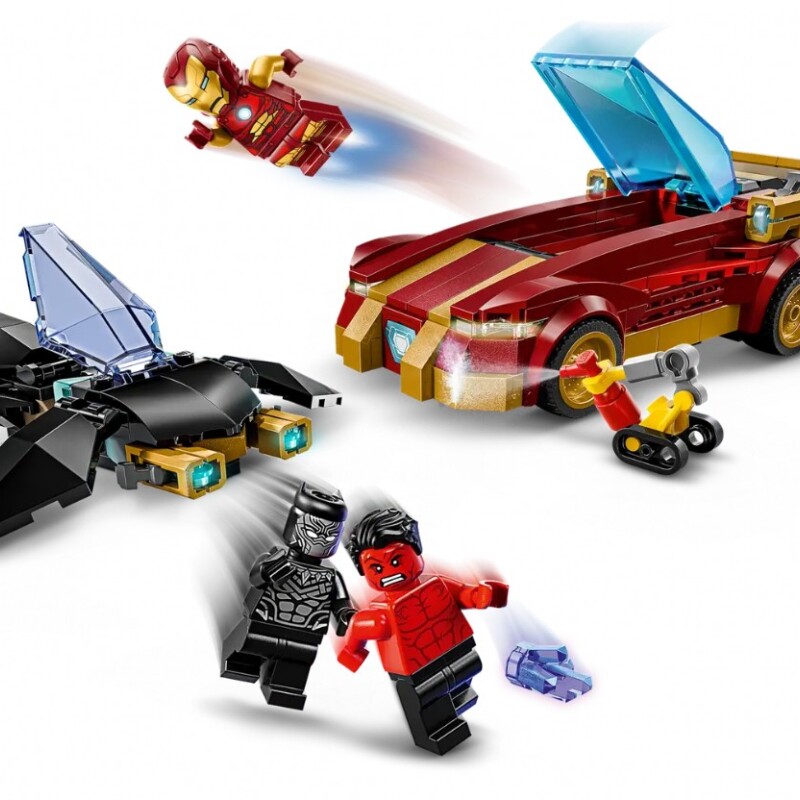 Lego Super Héroes Deportivo Iron Man Y Black Panther Vs Hulk Lego Super Héroes Deportivo Iron Man Y Black Panther Vs Hulk