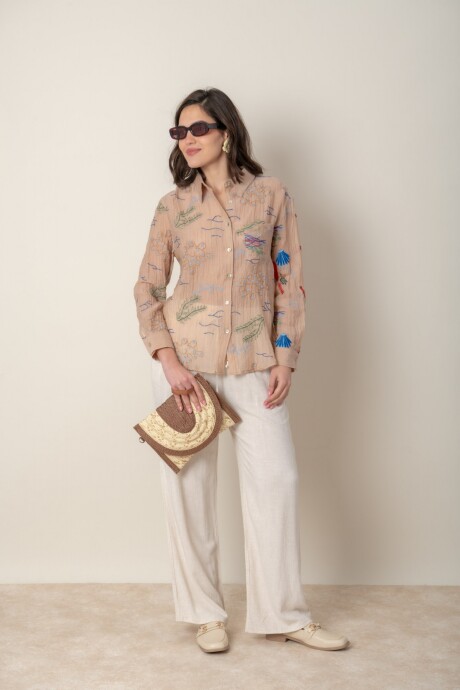 CAMISA MAR Beige