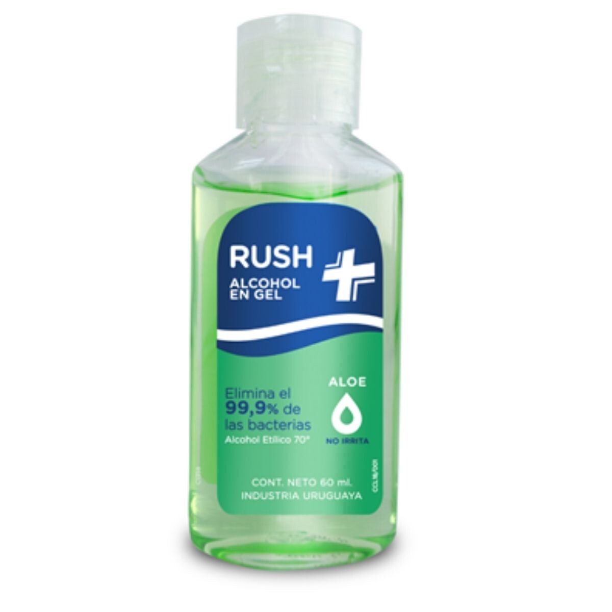 Alcohol en Gel Rush Alóe 60 ML 