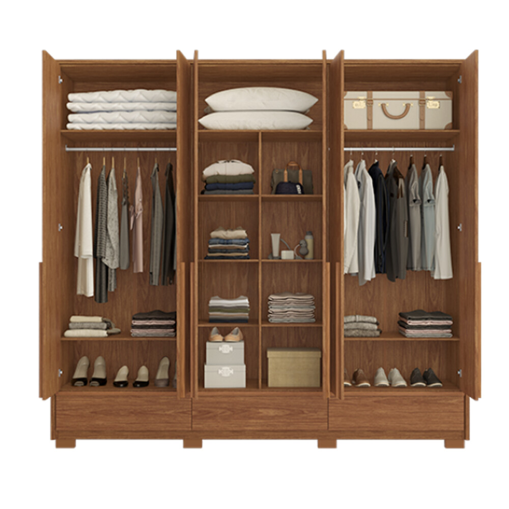 ROPERO 6 PUERTAS 3 CAJONES GUARDARROPA CLOSET ARMARIO ROPERO 6 PUERTAS 3 CAJONES GUARDARROPA CLOSET ARMARIO