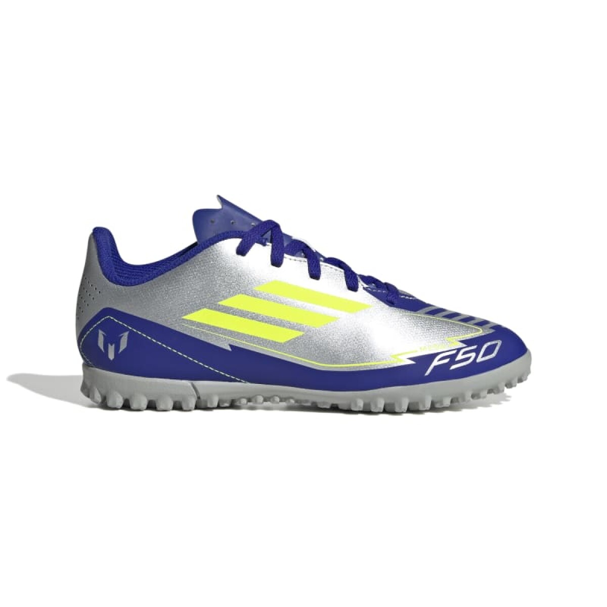 Championes Adidas F50 CLUB MESSI de Niños - IH0923 - Plata-amarillo 