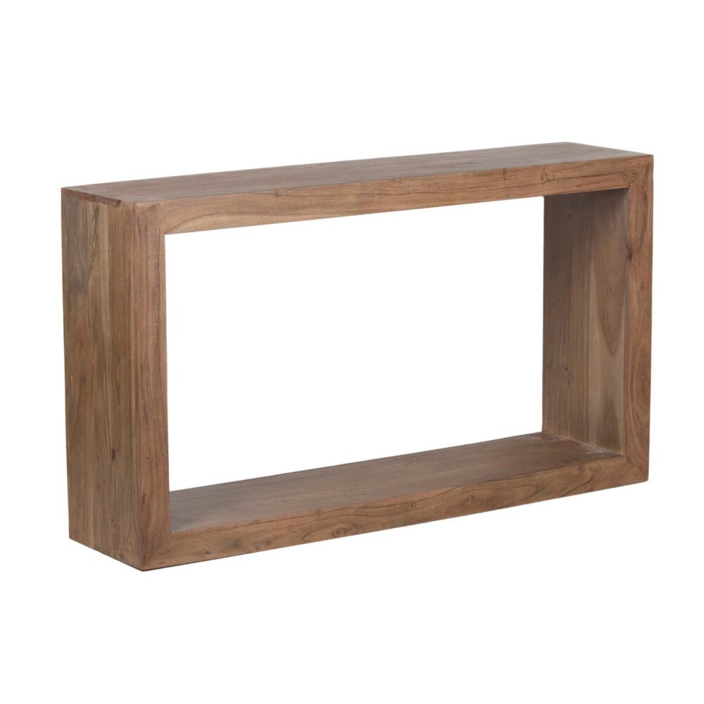 CONSOLA MADERA NATURAL-BEIGE CAMPO NATURAL