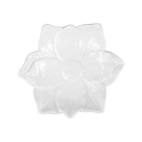 Plato de cramica con forma de flor Plato de cramica con forma de flor