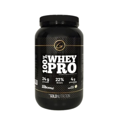 100% Whey Pro 2lb Gold Nutrition Sabor Natural