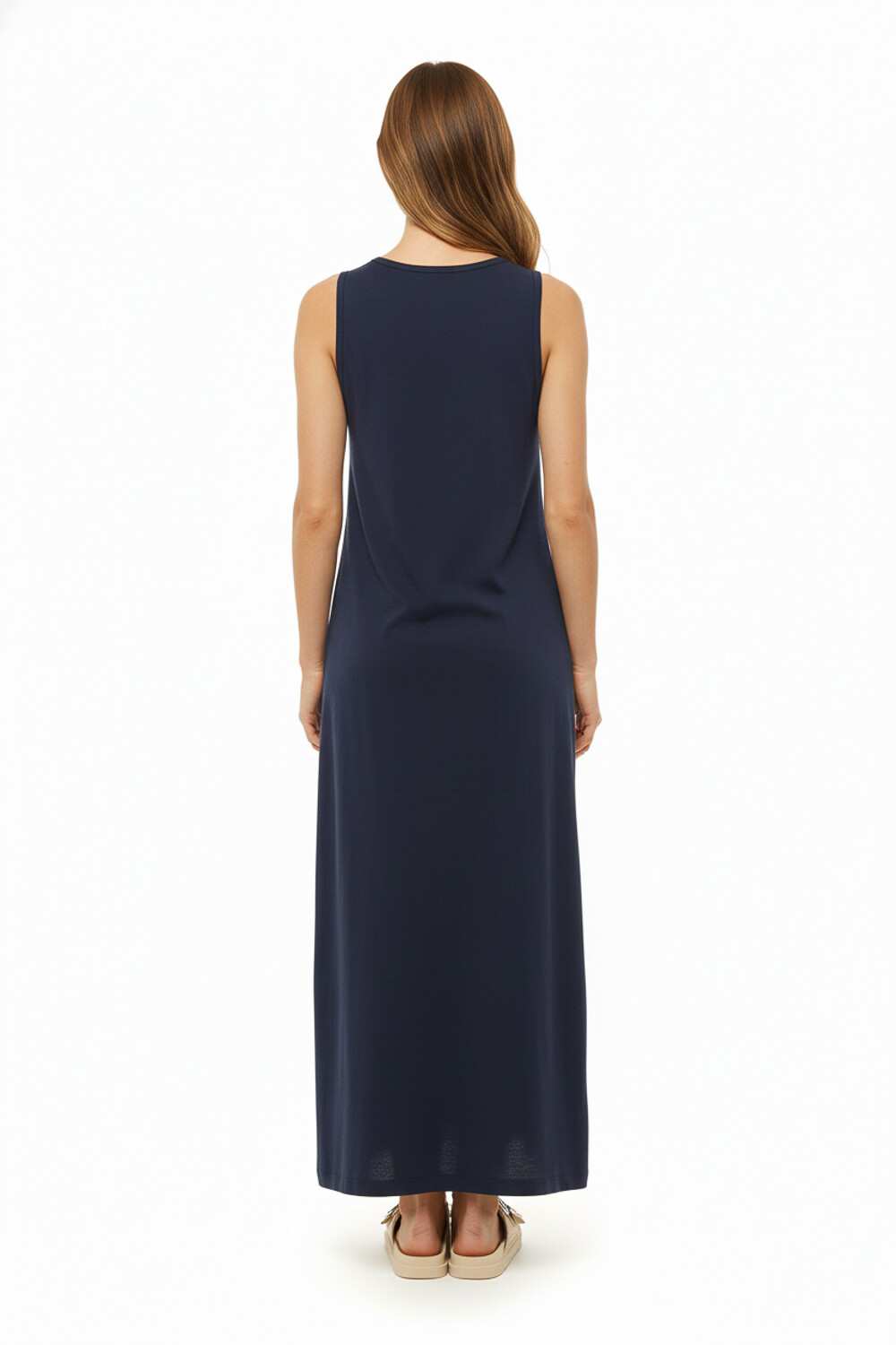 Vestido Barra Azul Marino