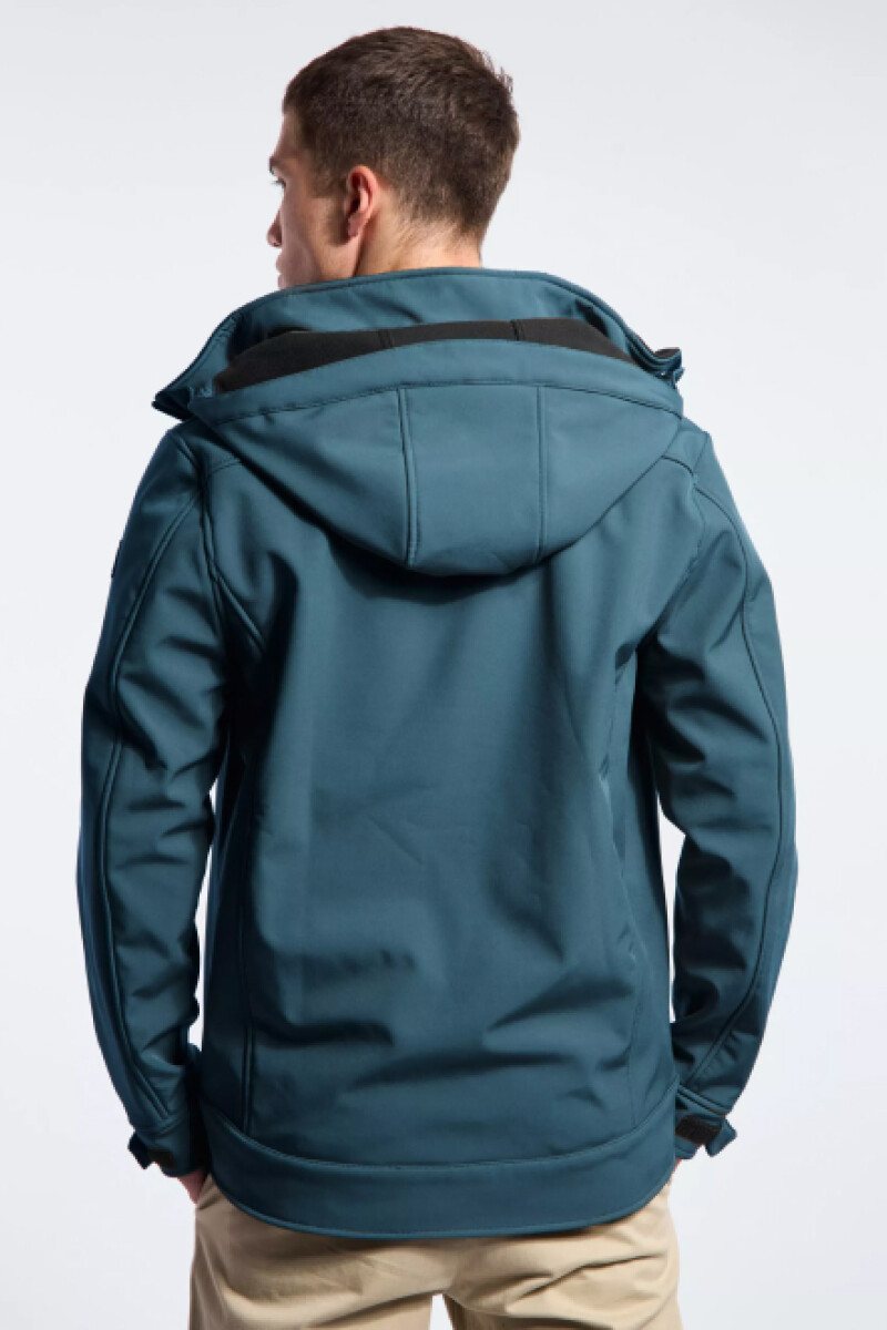 Campera Abrigo Smart Azulino