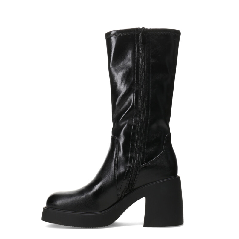 Bota de Mujer Miss Carol CUNARE de pu elastizado Negro