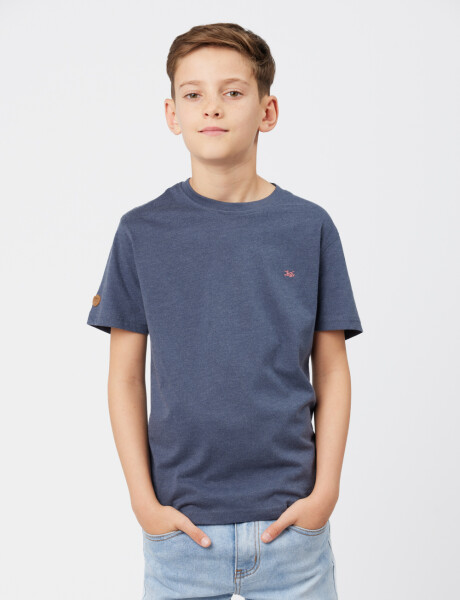 REMERA BÁSICA DE ALGODÓN Denim