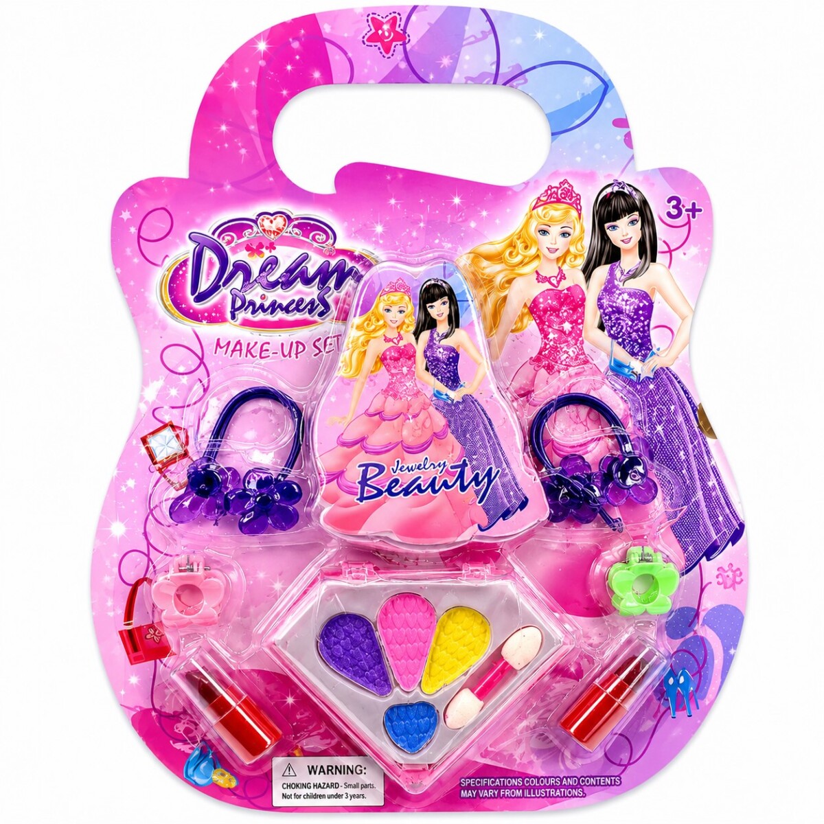 Set de Maquillaje Infantil Dream Princess con Accesorios 