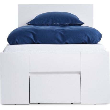 Estructura Cama Limfjorden 90X200 3 Cajones Blanco