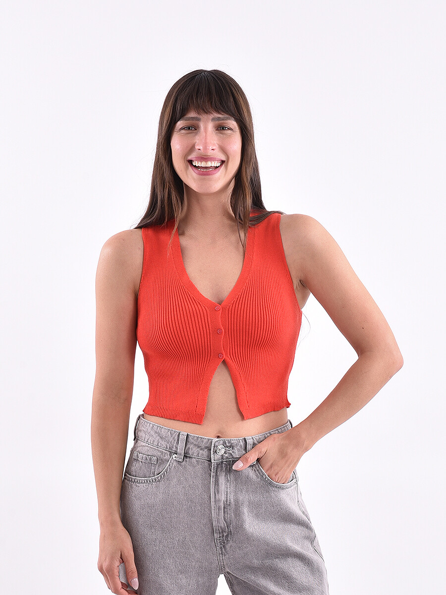 MUSCULOSA NELLY - ROJO 