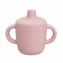 Vaso entrenamiento 100% silicona - QUO rosa