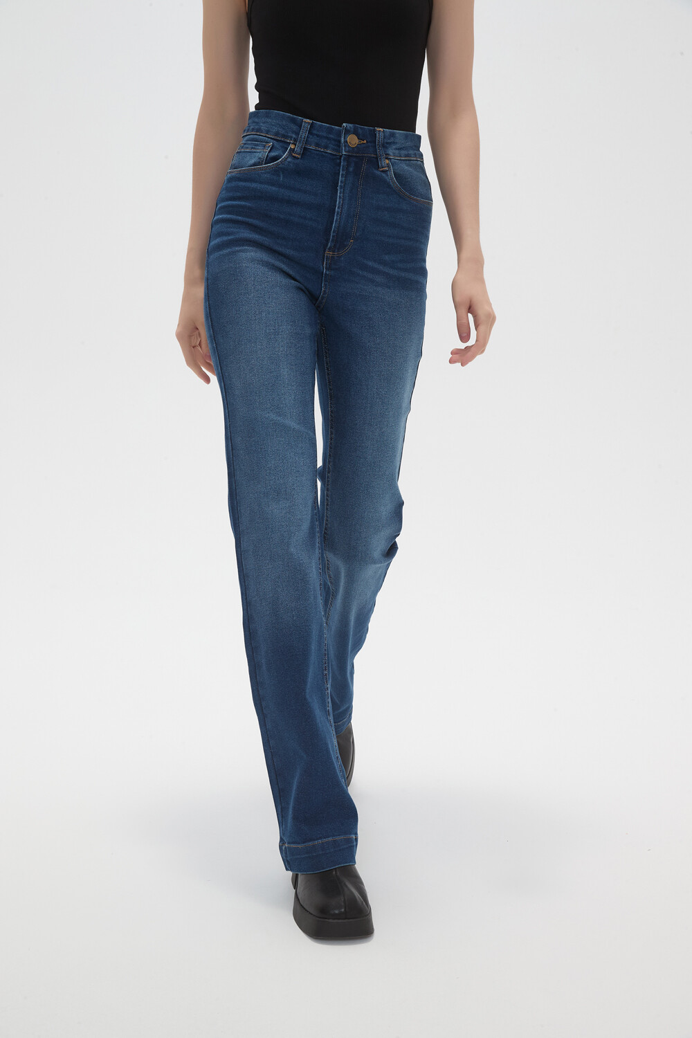 Pantalon Frankie Azul Medio