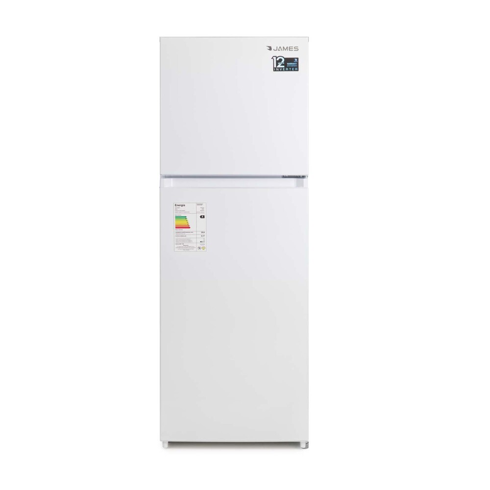 HELADERA JAMES FRÍO SECO INVERTER BLANCO RJ 275 INV B