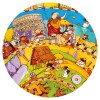 Puzzle observación Circular D:65 cm 350 Pcs 7+ - Historia Puzzle observación Circular D:65 cm 350 Pcs 7+ - Historia