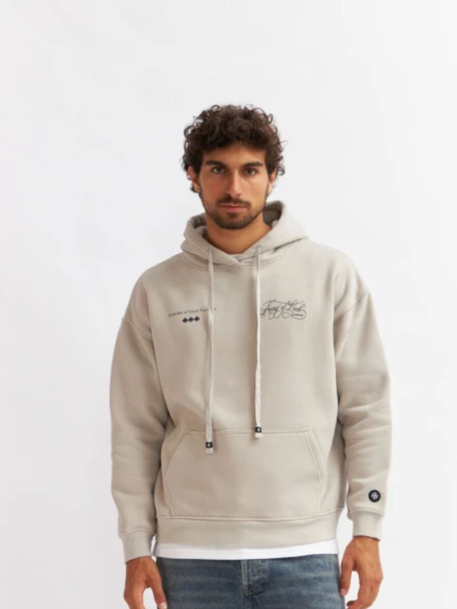 Buzo ALAS N+ - Gris Claro 