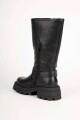 BOTA MUJER DANIEL CASSIN BIKERS Negro