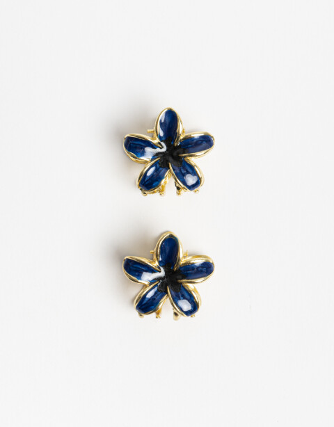 Broches Sets Flores Sets De Broches - Azul Medio