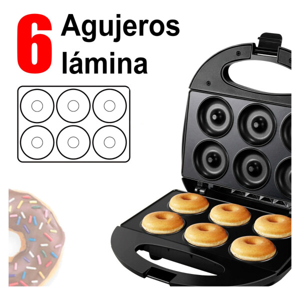 Maquina Para Hacer Donas Fabrica Donus 220v Calidad Variante Color Negro