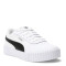 Championes de Mujer Puma Carina 2.0 Wns Blanco - Negro - Plateado