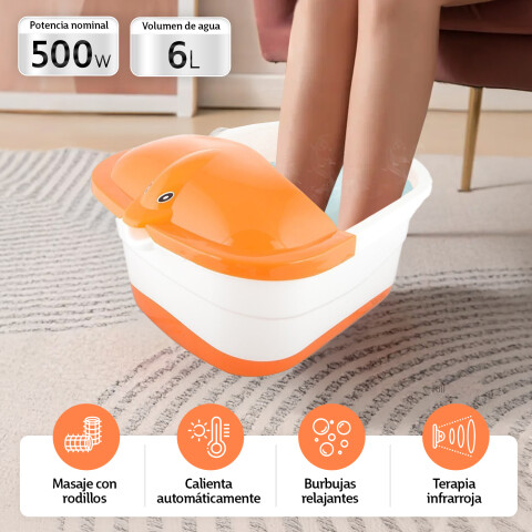 Masajeador de Pies con Hidromasaje, Calor y Rodillos – IMBACK MPP001 Masajeador de Pies con Hidromasaje, Calor y Rodillos – IMBACK MPP001