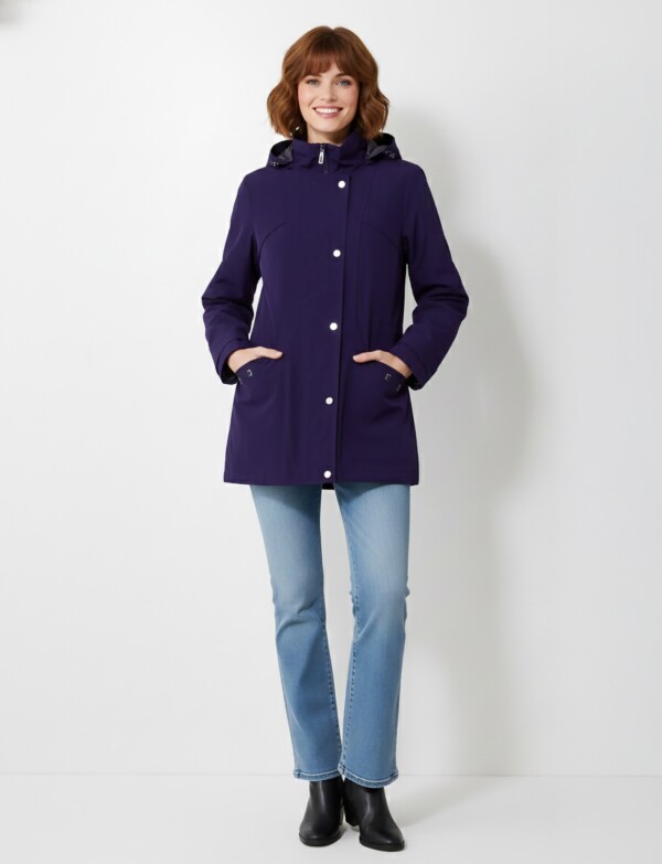 Gabardina Water Repe VIOLETA