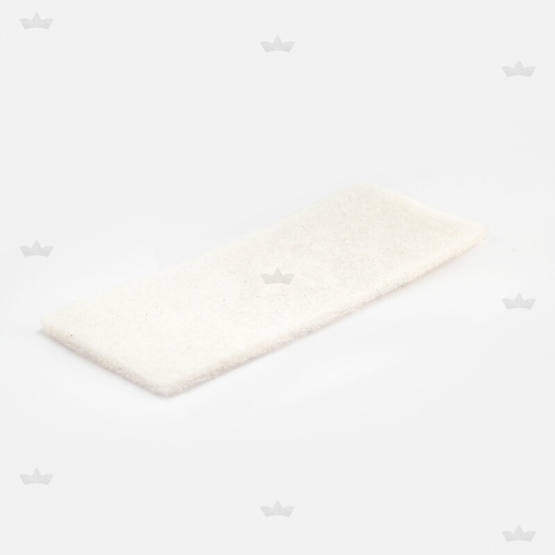 FIBRA DE LIMPIEZA BLANCA 10.2X26 CM N/A