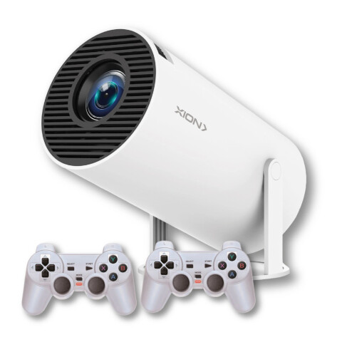 Protector Gamer Xion Xi-proygame-cu Smart Led + 2 Joystick PROYECTOR LED XION XI-PROYGAME