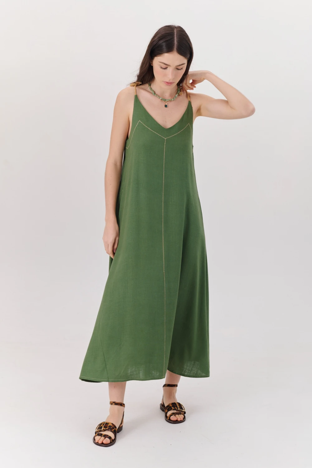 VESTIDO MAROMA verde 1