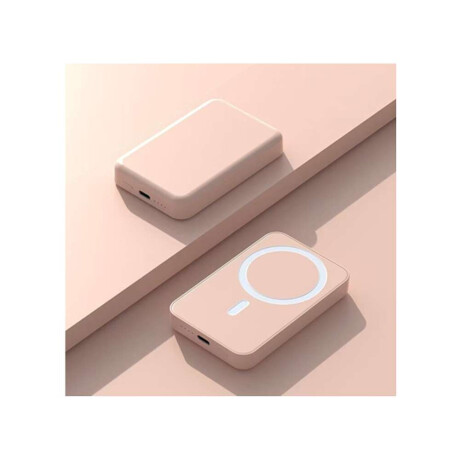 Cargador Magnetico Color Rosa 10000 Mah