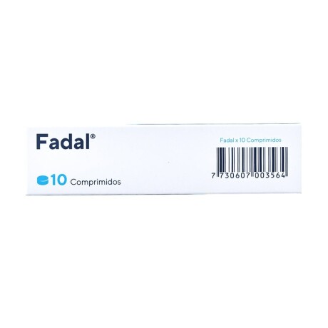 Fadal X10 Comprimidos Suplemento Vitamínico Fadal X10 Comprimidos Suplemento Vitamínico