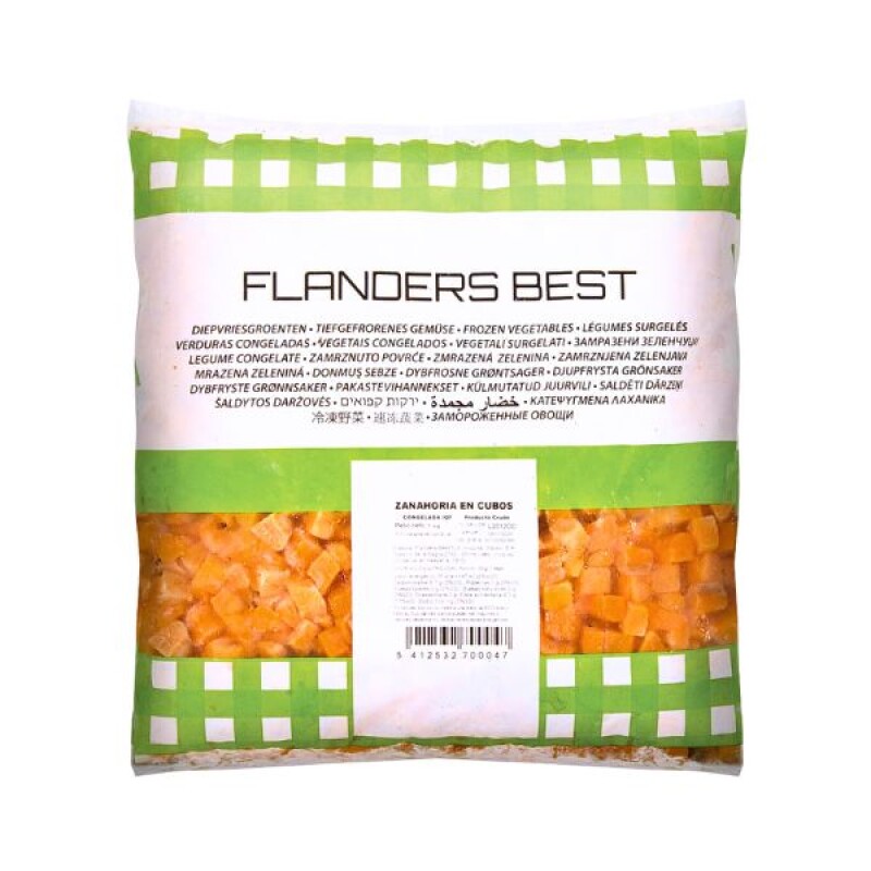 Zanahoria en Cubos Flanders - 2,5 kg Zanahoria en Cubos Flanders - 2,5 kg