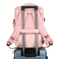 Bolso Mochila de Viaje con Puerto USB Rosa