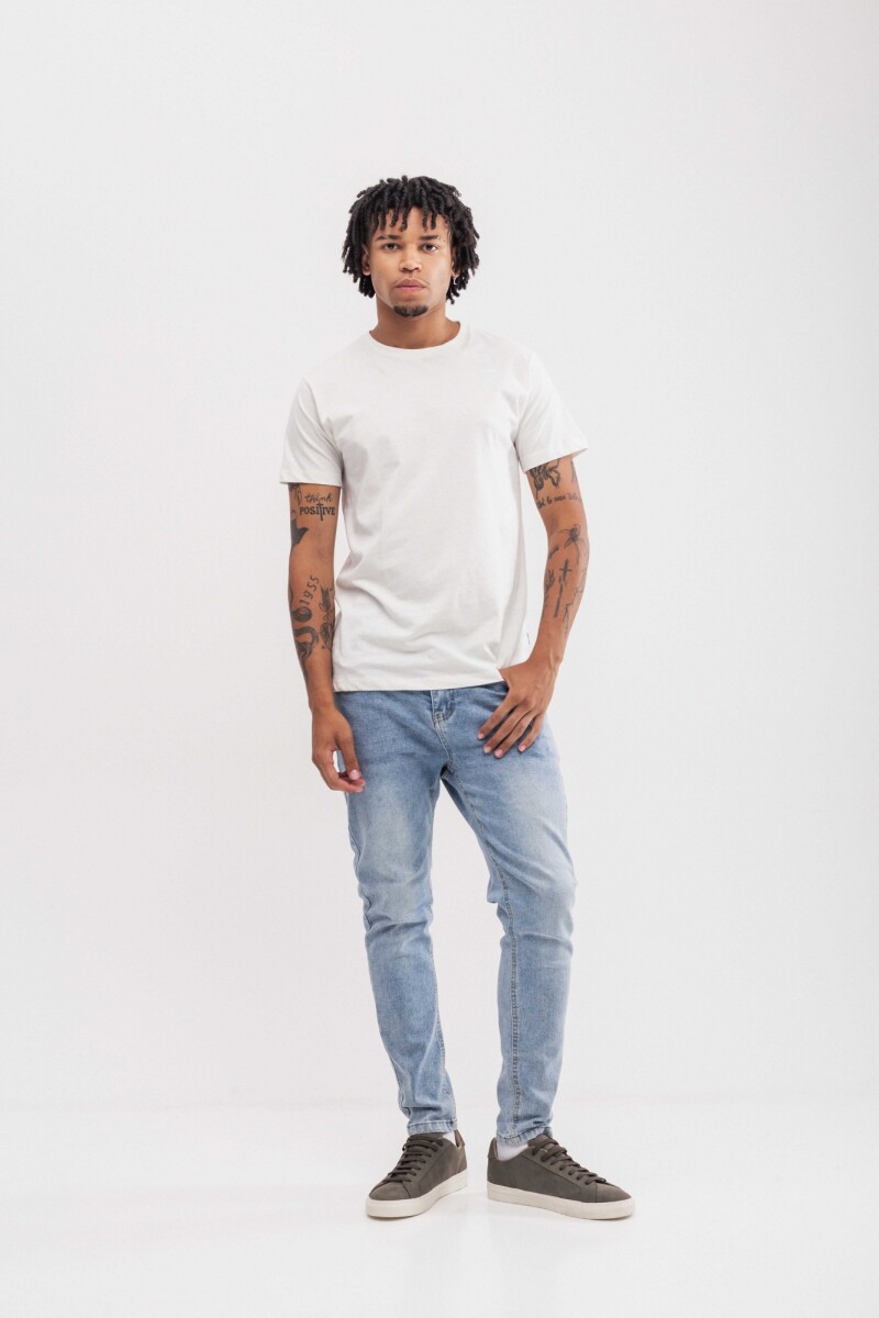 Pantalón de jean skinny Azul