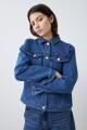 Campera clásica de jean jean medio