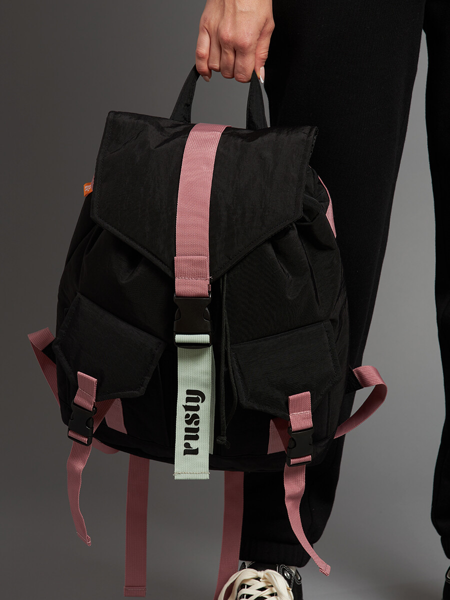 MOCHILA WILA RUSTY - Negro 