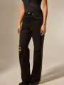 Pantalon Rochie Negro