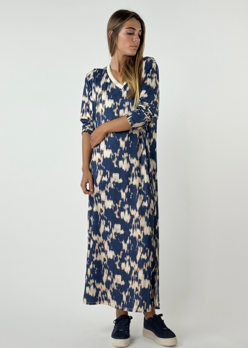 VESTIDO NICOLETTA - AZUL 