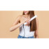Planchita Pelo Marvo Plancha Alisador Cabello Titanio Led Variante Color Blanco