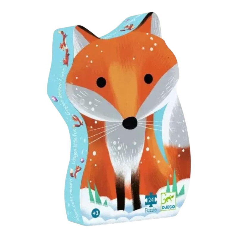 Puzzle Silueta Zorro 24 Piezas Djeco Puzzle Silueta Zorro 24 Piezas Djeco