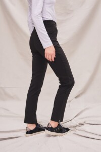 Pantalon Algodon Spandex Negro