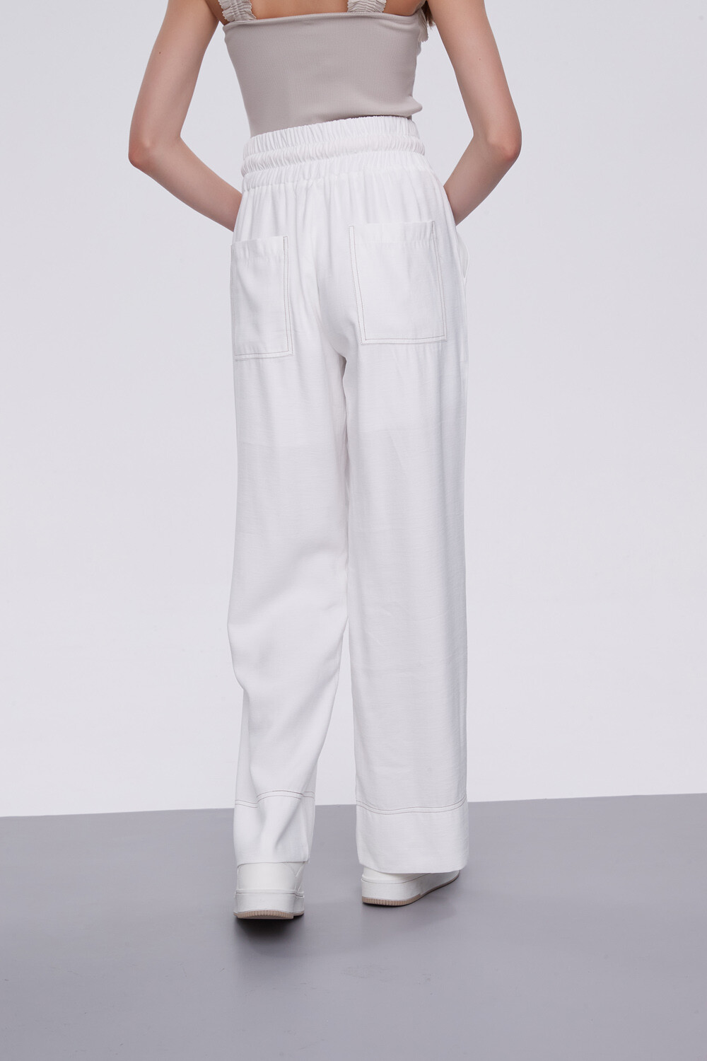 Pantalon Crescent Blanco