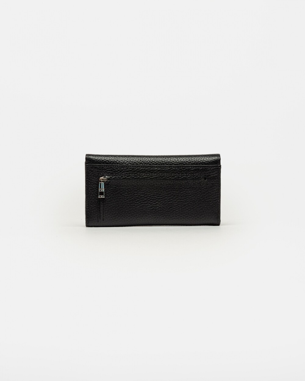 Billetera Marga en cuero graneado Negro