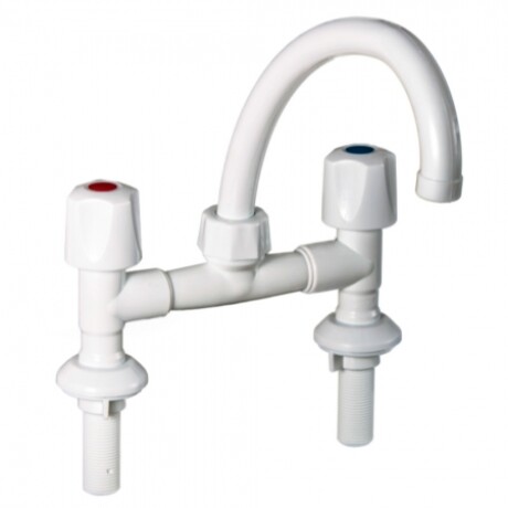 GINYPLAS MEZCLADORA DE PARED PICO CURVO MÓVIL VOLANTE CORONA Ginyplas Mezcladora De Pared Pico Curvo Móvil Volante Corona