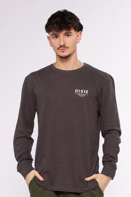 T-SHIRT ML BRANE DIXIE Gris